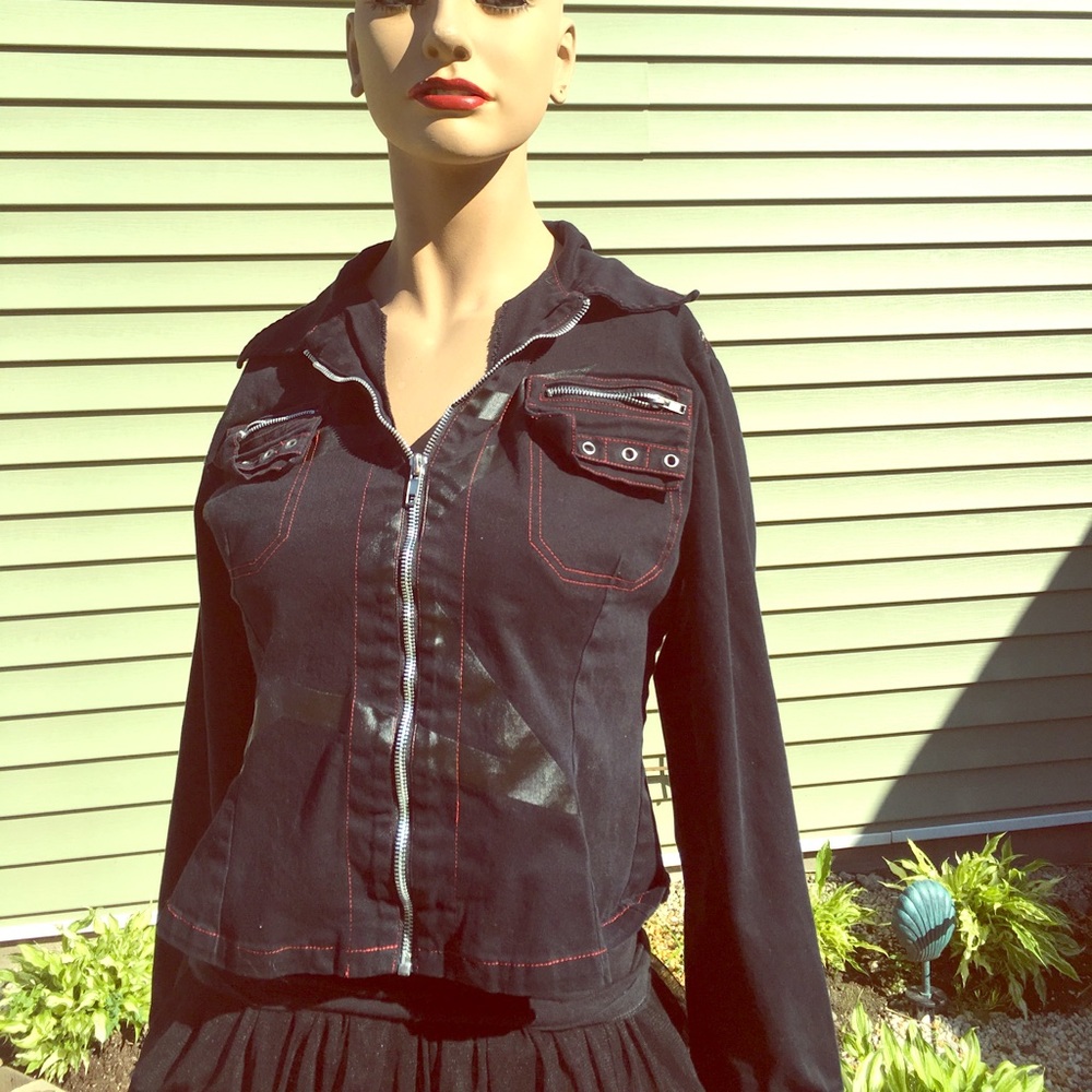 Punk style jacket